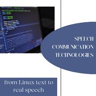 Use speech communication techniques to convert linux text to real speech